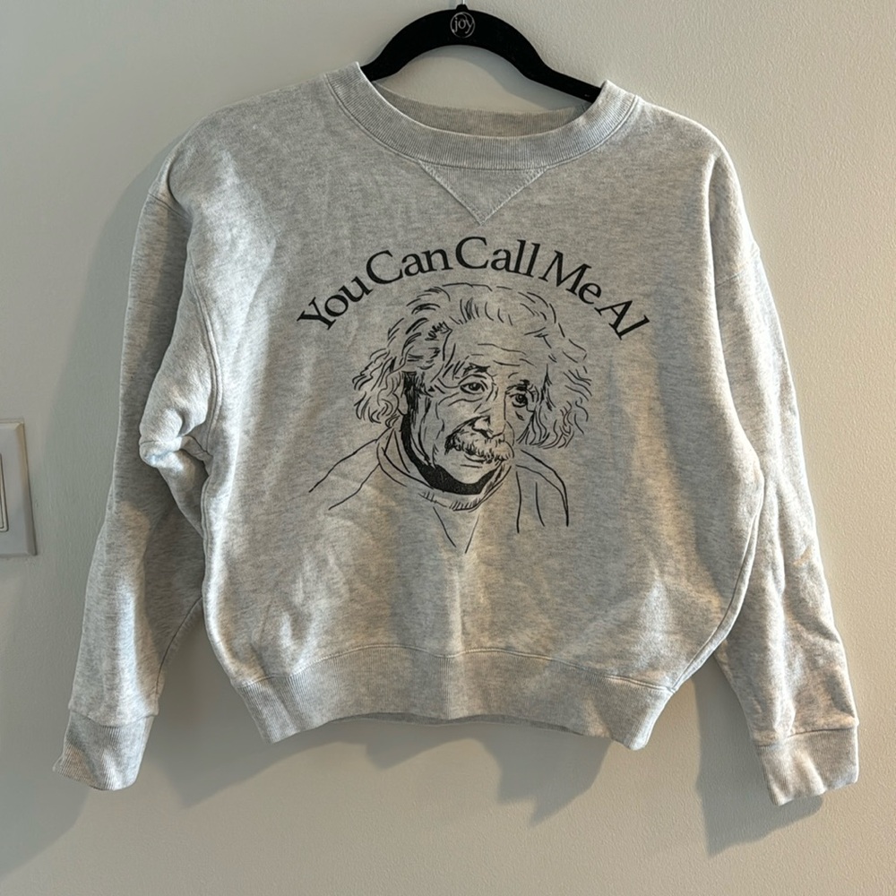 Ashley Williams ‘you can call me Al’ Albert Einstein crewneck